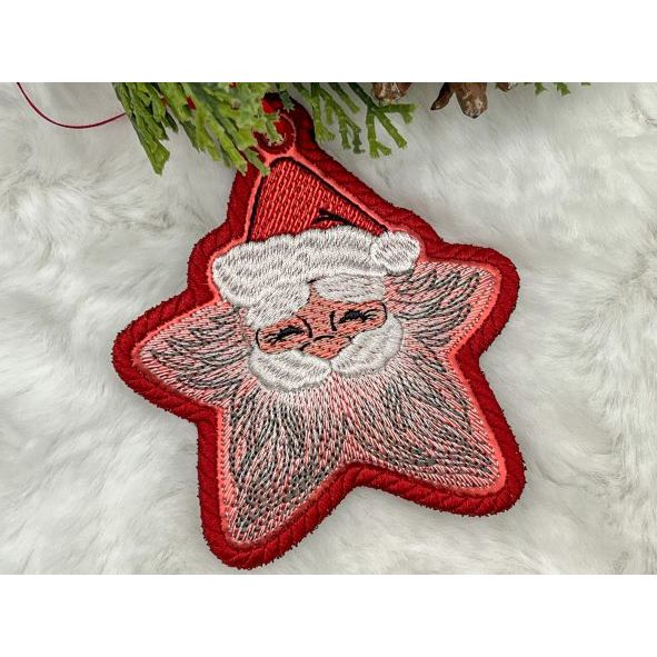 Ornament - Santa Star