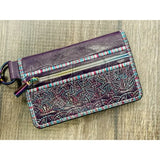 Bi-Fold Zip Wallet - Celtic Tree