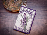 Bi-Fold Zip Wallet - Lavender Seed Packet