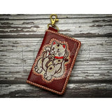 Bi-Fold Zip Wallet - Lucky Cat
