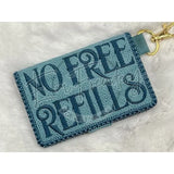 Bi-Fold Zip Wallet - No Free Refills