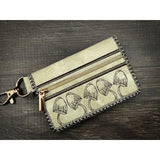 Bi-Fold Zip Wallet - Shrooms