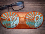 Glasses Case - Swans