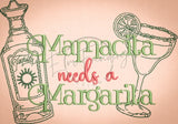 Mamacita Margarita 4.90 X 7.00 (124.5mm X 177.8mm)