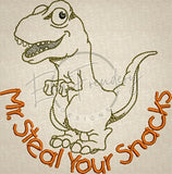 Mr. Steal Your Snacks 4.94 X 4.87 (125.5mm X 123.7mm)