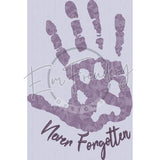 Never Forgotten 11.65 X 7.67