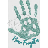 Never Forgotten 3.86 X 2.54