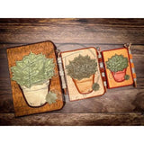 Notebook Cover - Succulent