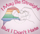 Straight/No Hate 9.97 X 11.68 (253.2mm X 296.7mm)