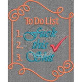 To-Do List 3.92 X 3.15
