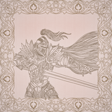 Once Upon A Time Quilt Square - Knight