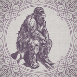 Creature Feature Quilt Square - Big Foot