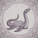 Creature Feature Quilt Square - Nessie