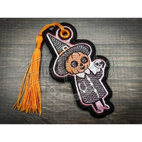 4X4 Bookmark - Lil’ Punkin Witch