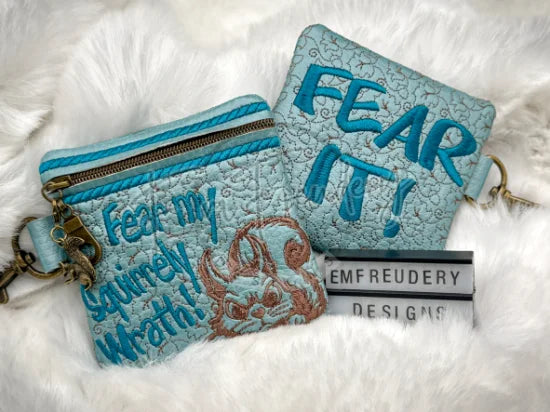 4X4 ZipBag - Squirrely Wrath