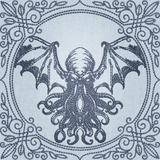 Creature Feature Quilt Square - Cthulhu