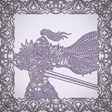 Once Upon A Time Quilt Square - Knight