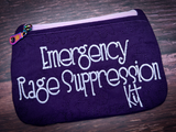 Easy Canvas ZipBag - Emergency Rage Suppression Kit