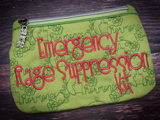 Easy Canvas ZipBag - Emergency Rage Suppression Kit