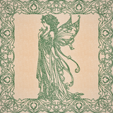 Once Upon A Time Quilt Square - Fairy Queen