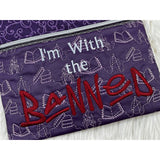 TopZip Flap Bag - I'm with the Banned