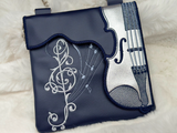 TopZip Flap Bag - Violin