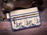 Bi-Fold Zip Wallet - Chrysalis