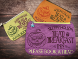 Easy Canvas ZipBag - Sleepy Hollow Inn