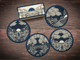 Coaster Set - Line Art