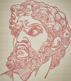 Funny Greek Statue 2