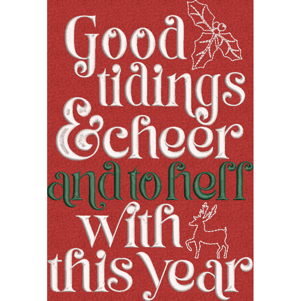 Good Tidings – EmFreudery Designs