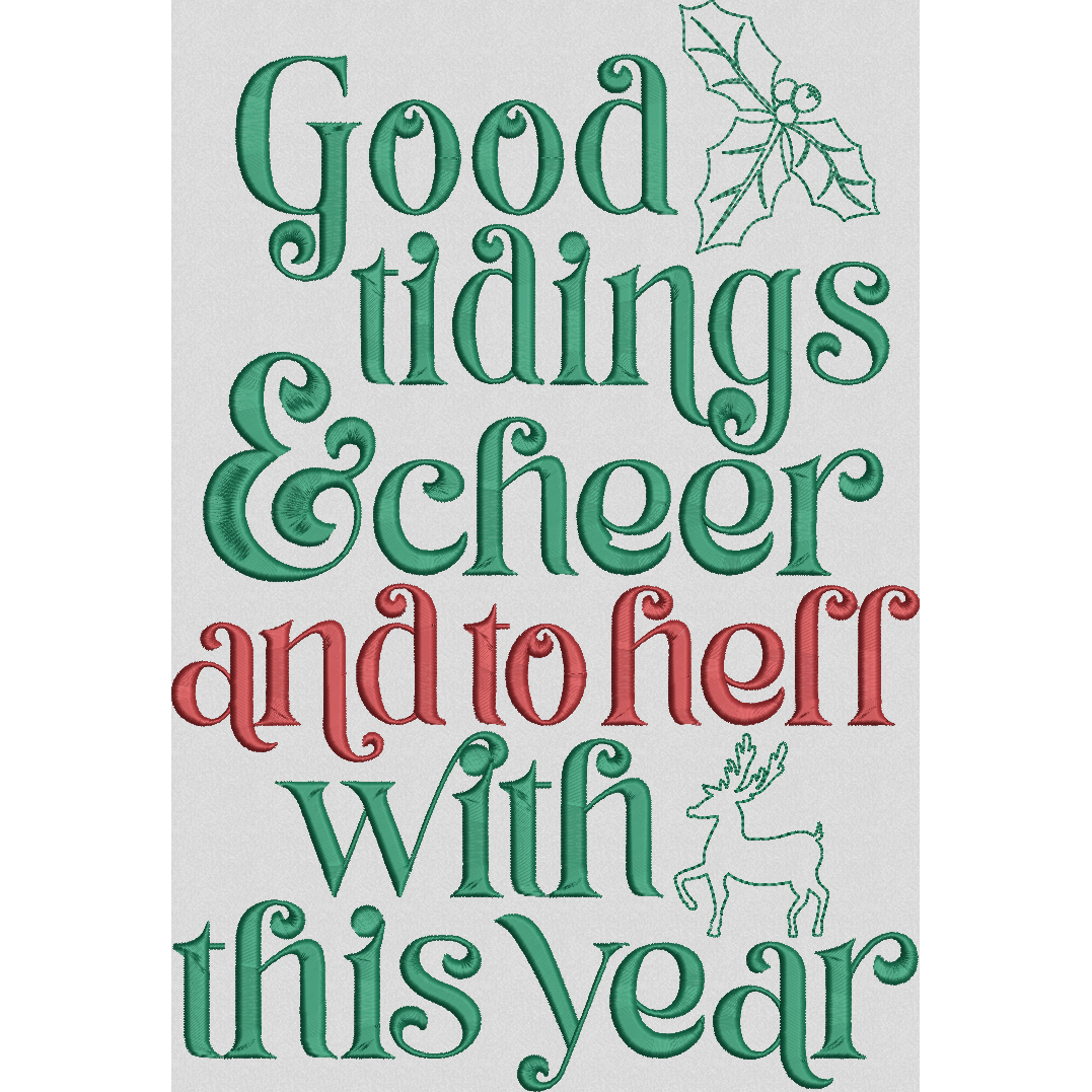 Good Tidings – EmFreudery Designs