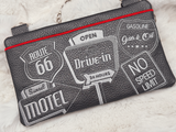 TopZip Flap Bag - Open Road