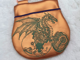 TopZip Flap Bag - Steampunk Dragon Rider