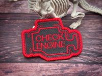 Patch - Check Engine – EmFreudery Designs