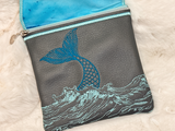 TopZip Flap Bag - Mermaid
