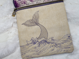 TopZip Flap Bag - Mermaid