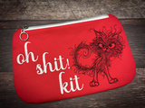 Easy Canvas ZipBag - Oh Shit Kit