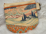 TopZip Flap Bag - Colorful Sun