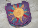 TopZip Flap Bag - Colorful Sun