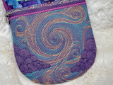 TopZip Flap Bag - Colorful Sun