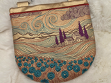 TopZip Flap Bag - Colorful Sun