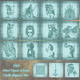 Once Upon A Time Quilt Squares - Full Set