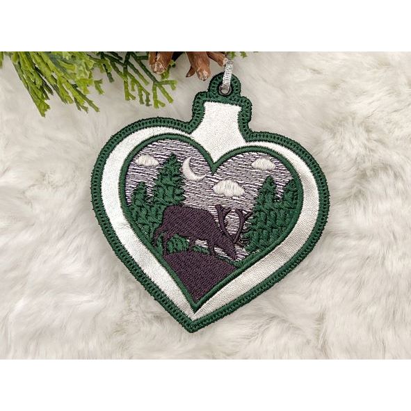 Ornament - Moose Heart