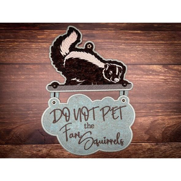 Sign - Fart Squirrels – EmFreudery Designs
