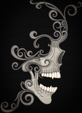 Swirly Skull