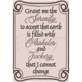 A Serenity Prayer 7.02 X 4.85