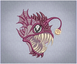 Angler Fish 3.86 X 3.66 (98mm X 93mm)