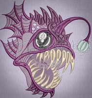 Angler Fish 6.52 X 6.16 (165.6mm X 156.5mm)