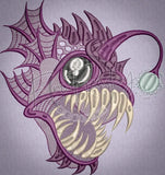 Angler Fish 6.52 X 6.16 (165.6mm X 156.5mm)